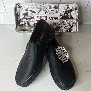 NWT Vans Limited Edition Marvel Black Widow Women's Shoe